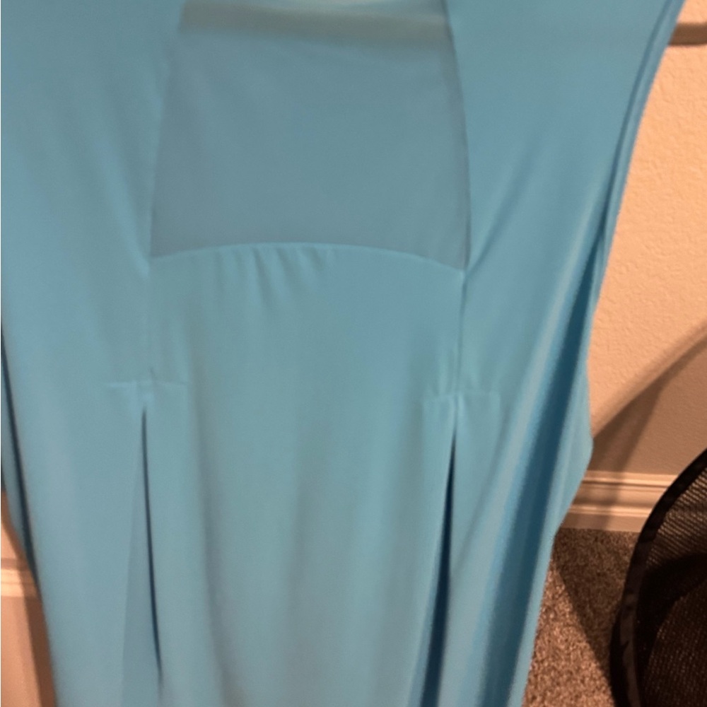 Lululemon Athletica blue sculpt Tank